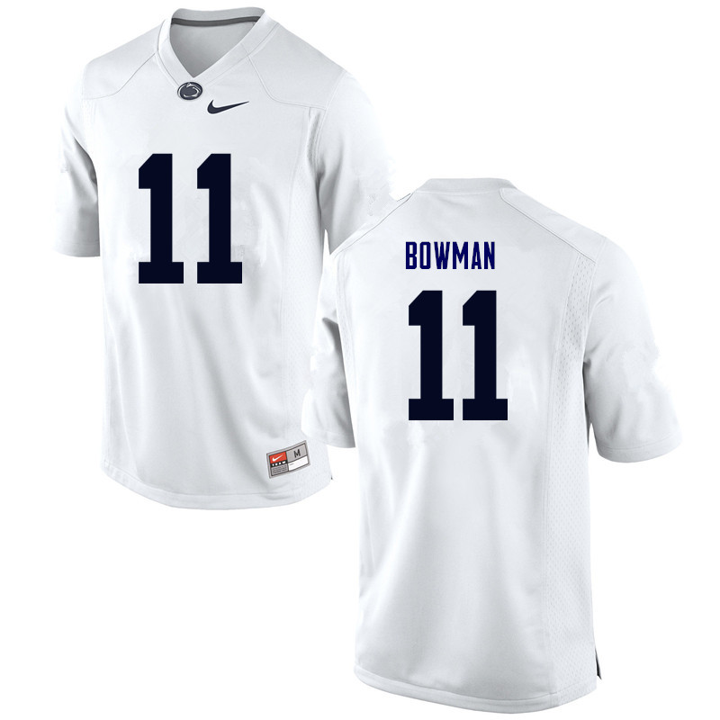 NCAA Nike Men's Penn State Nittany Lions NaVorro Bowman #11 College Football Authentic White Stitched Jersey OPD0198PB